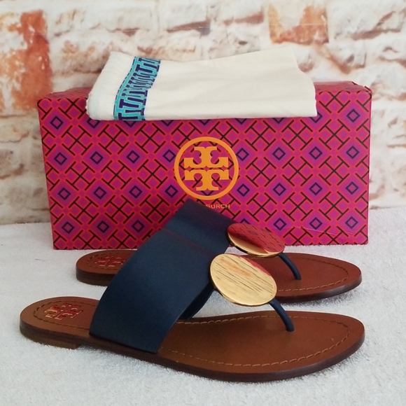 patos metallic disk gladiator sandal